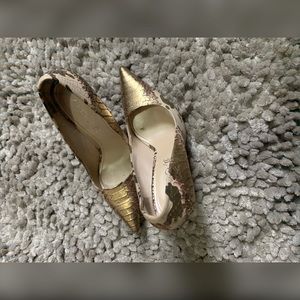 Aldo Stessy Snake-Embossed Faux-Leather Courts